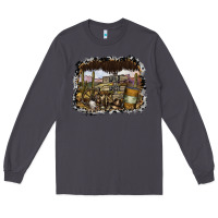 Smoke wild west Long Sleeve Tee - SublimationCraftShop