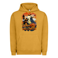 Pigment Peanut Butter Happy Halloween With Crow Urban Hoodie - LillyAllenDesigns