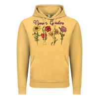 Vintage Mustard nana's garden Vintage Hoodie - MaliasSmallBusiness