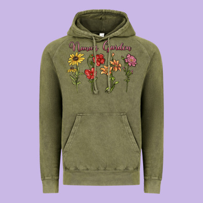 Vintage Hoodie nana's garden