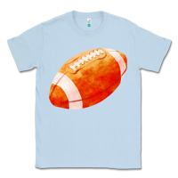 Dusty Blue american football  pigskin  gridiron football Classic Tee - FaDigitalArtStudio