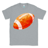 Heather Grey american football  pigskin  gridiron football Classic Tee - FaDigitalArtStudio