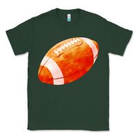 Sports Green american football  pigskin  gridiron football Classic Tee - FaDigitalArtStudio