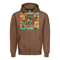 Chestnut coffee scrubs and prophy paste Zipper Hoodie - JahusDesignShop