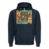 Navy coffee scrubs and prophy paste Zipper Hoodie - JahusDesignShop