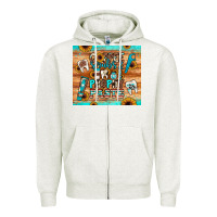 Oatmeal Heather coffee scrubs and prophy paste Zipper Hoodie - JahusDesignShop