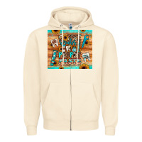 Sandshell coffee scrubs and prophy paste Zipper Hoodie - JahusDesignShop
