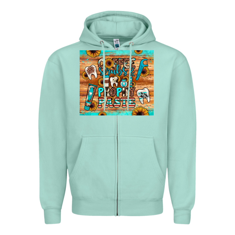 Coffee Scrubs And Prophy Paste Zipper Hoodie by JahusDesignShop | Teevron