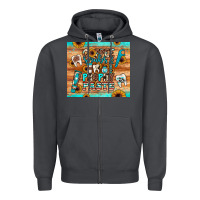 Smoke coffee scrubs and prophy paste Zipper Hoodie - JahusDesignShop