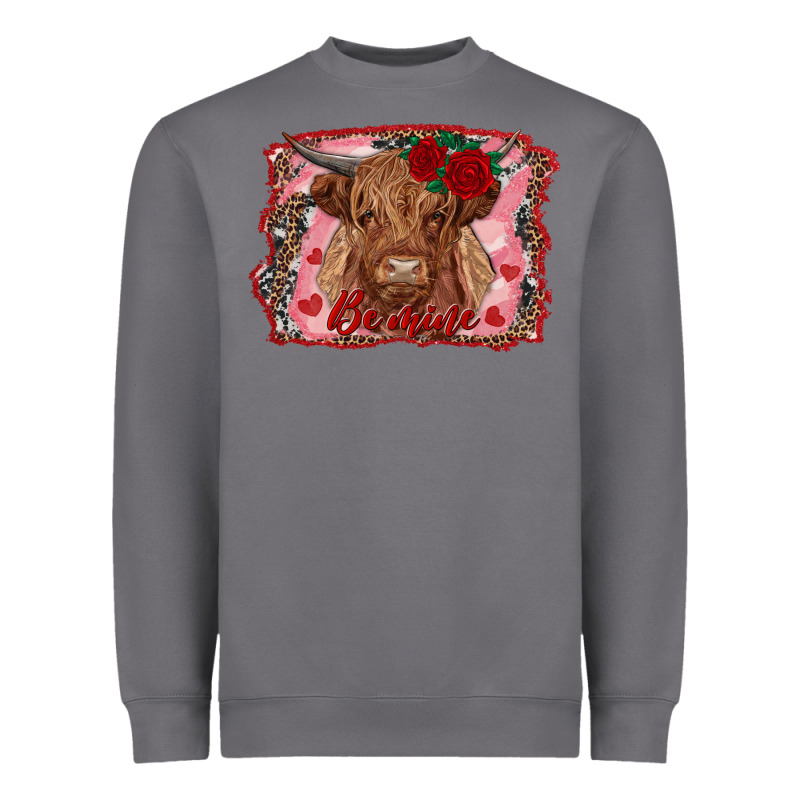 Be Mine Cow Heavyweight Sweatshirt by RanaPortraitStore | Teevron