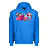 True Royal pink christmas coffee cups Premium Hoodie - AdoDesignShop