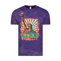 Cloud Purple retro freedom rocks billie wilder Vintage Tee - texasbilliewilder