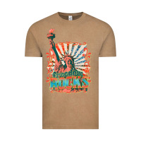 Vintage Coffee retro freedom rocks billie wilder Vintage Tee - texasbilliewilder