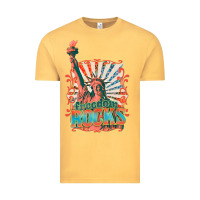 Vintage Mustard retro freedom rocks billie wilder Vintage Tee - texasbilliewilder
