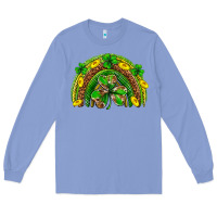 Colony Blue St. Patrick's Day rainbow Long Sleeve Tee - Neo Western
