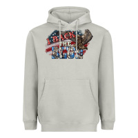 Moon Dust i back the blue eagle Heavyweight Hoodie - NancyCooperArtShop