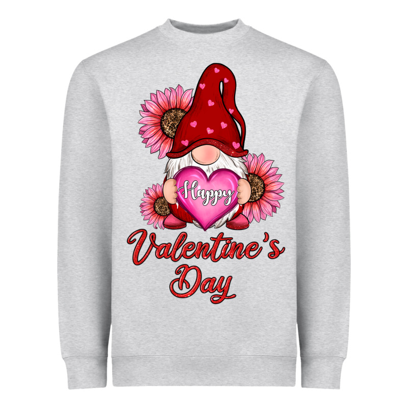 Happy Valentines Day Gnomes With Sunflower Heavyweight Sweatshirt by RanaPortraitStore | Teevron