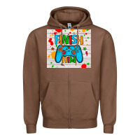 Chestnut finish him Zipper Hoodie - JahusDesignShop
