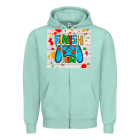 Seafoam finish him Zipper Hoodie - JahusDesignShop