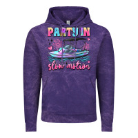 Cloud Purple party in slow motion Vintage Hoodie - JahusDesignShop