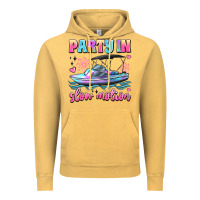 Party In Slow Motion Vintage Hoodie | Teevron