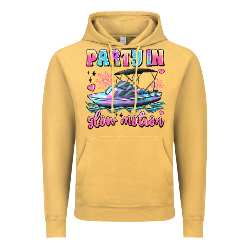 Party In Slow Motion Vintage Hoodie by JahusDesignShop | Teevron