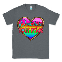Charcoal Heather dont hide your pride Classic Tee - HRA Design Shop