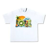 White love kiwi summer Urban Heavy Tee - texasbilliewilder