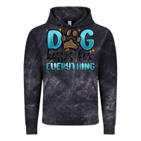 Cloud Black dog kisses fix everything Vintage Hoodie - MaliasSmallBusiness