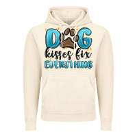 Vintage Artic dog kisses fix everything Vintage Hoodie - MaliasSmallBusiness