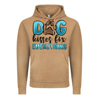Vintage Camel dog kisses fix everything Vintage Hoodie - MaliasSmallBusiness