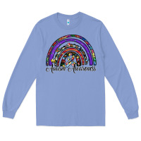 Colony Blue autism awareness Long Sleeve Tee - SublimationCraftShop