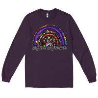 Plum autism awareness Long Sleeve Tee - SublimationCraftShop