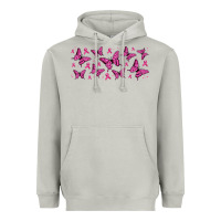 Moon Dust breast cancer butterflies Heavyweight Hoodie - Jasminsmagicworld
