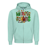Christmas Texas Western Zipper Hoodie | Teevron