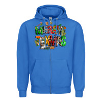 True Royal christmas texas western Zipper Hoodie - AdoDesignShop