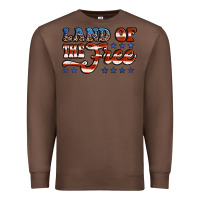 Chestnut land of the free america Premium Sweatshirt - Jasminsmagicworld