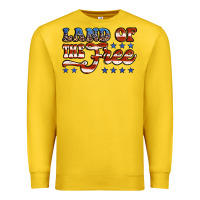Lemon land of the free america Premium Sweatshirt - Jasminsmagicworld