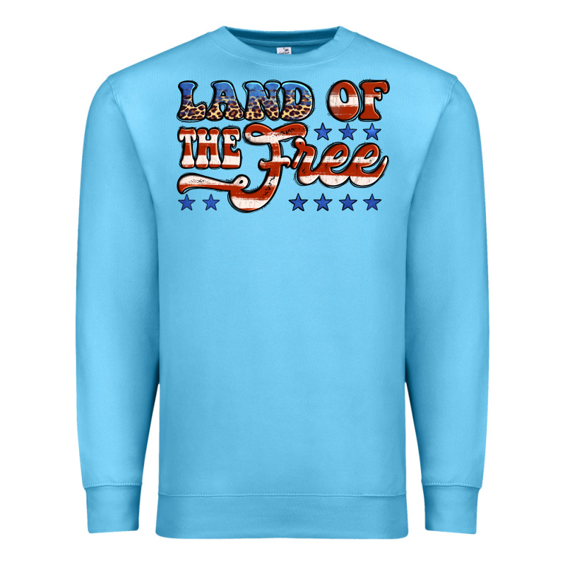 Land Of The Free America Premium Sweatshirt by Jasminsmagicworld | Teevron