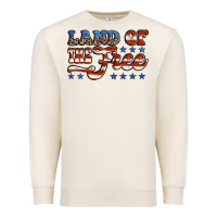 Sandshell land of the free america Premium Sweatshirt - Jasminsmagicworld