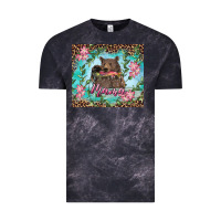 Cloud Black mama bear haunting fish floral tumbler Vintage Tee - RanaPortraitStore