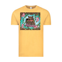Vintage Mustard mama bear haunting fish floral tumbler Vintage Tee - RanaPortraitStore