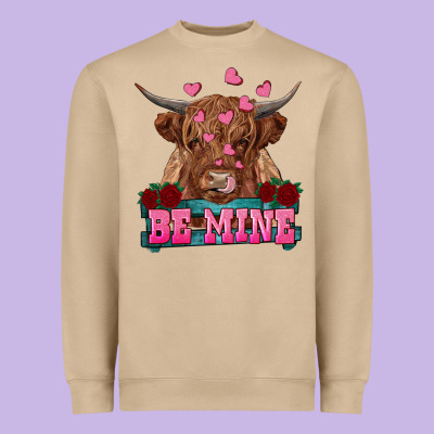 Heavyweight Sweatshirt be mine cow