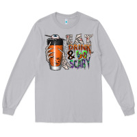 Moon Dust Eat drink be scary Long Sleeve Tee - CowhideDigitalArt