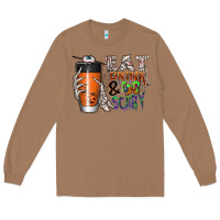 Toasted Coconut Eat drink be scary Long Sleeve Tee - CowhideDigitalArt
