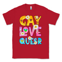 Red gay love queer Classic Tee - HRA Design Shop