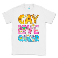 White gay love queer Classic Tee - HRA Design Shop