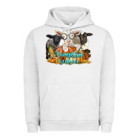 Pigment Lunar Rock pumpkin season with baby sheeps and goat Urban Hoodie - LillyAllenDesigns