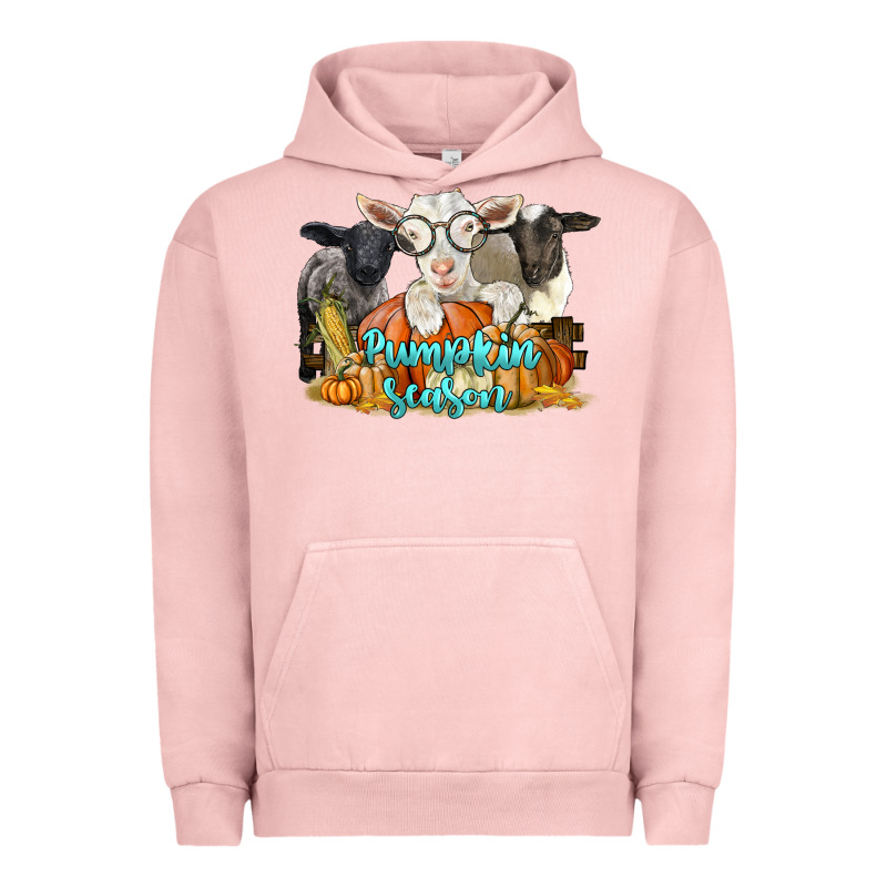 Pumpkin Season With Baby Sheeps And Goat Urban Hoodie by LillyAllenDesigns | Teevron