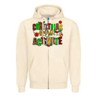 Sandshell christmas spirit activate Zipper Hoodie - AdoDesignShop